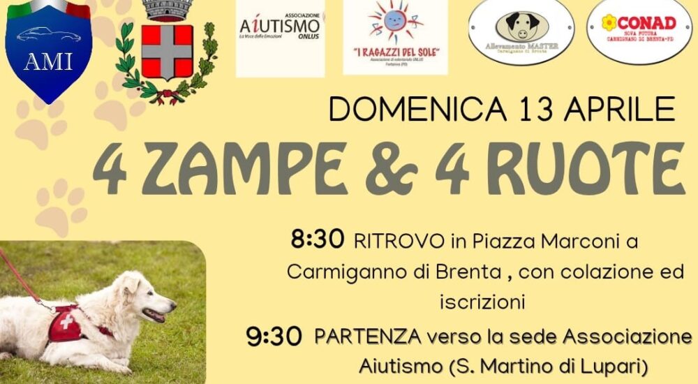 4 Zampe & 4 Ruote